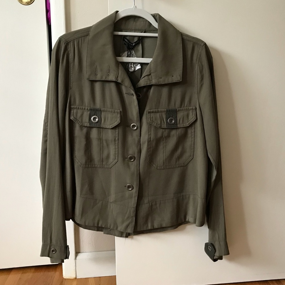 New without tags Olive Green Jacket